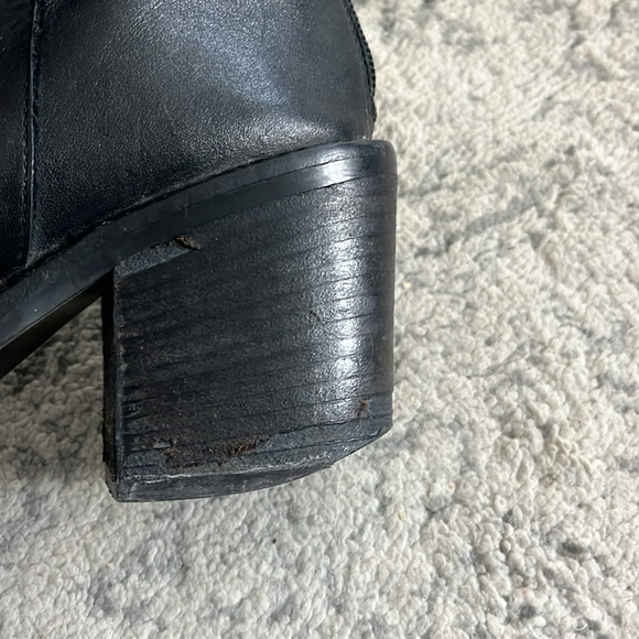 90s style black ankle boots - Picture 6 of 8
